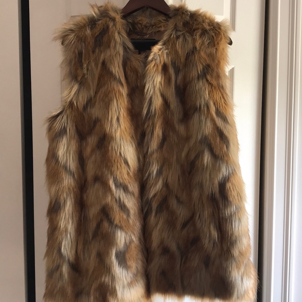 Bernardo Faux Fur Vest